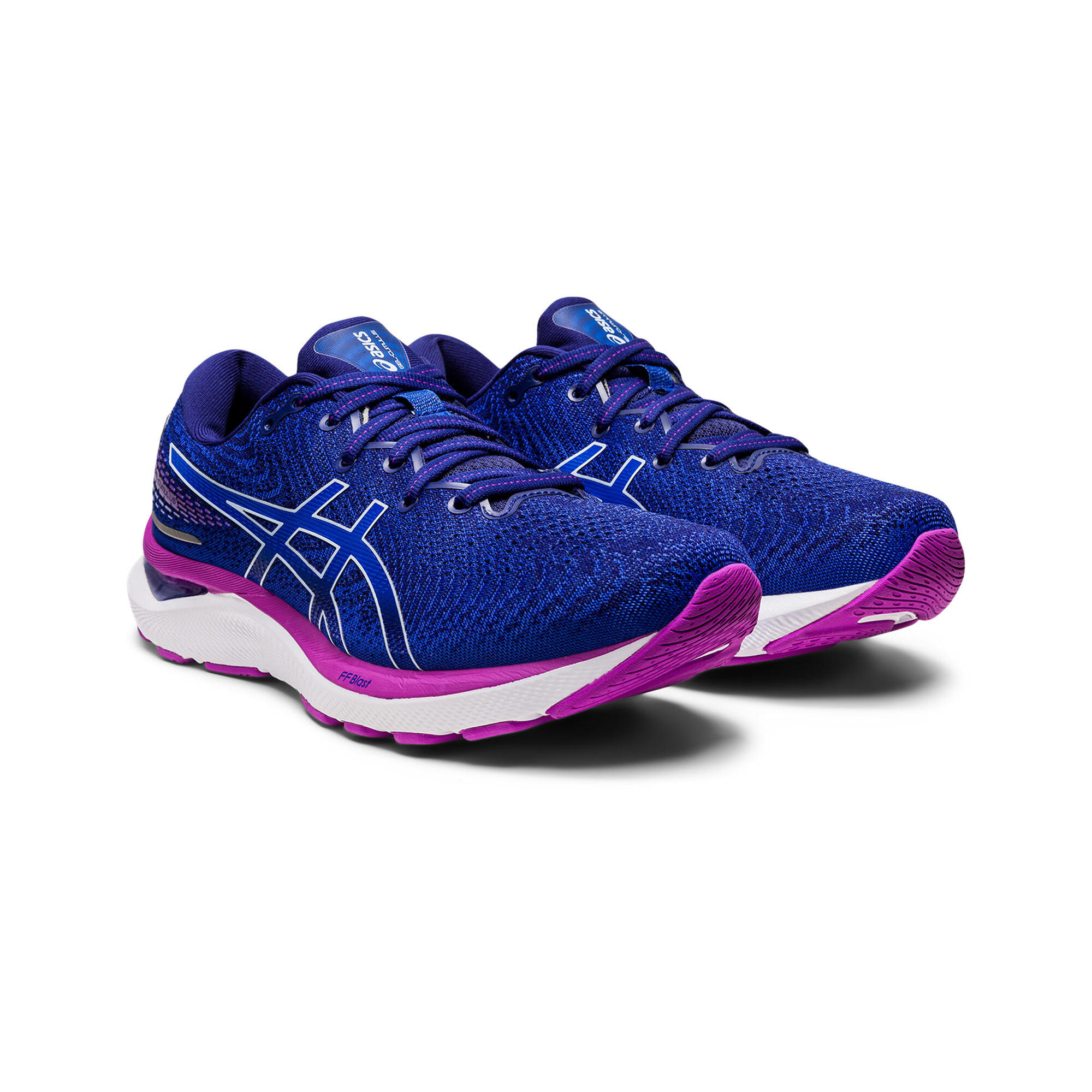Chaussures de running - ASICS - GEL-CUMULUS 24 - Femme - Bleu/Violet